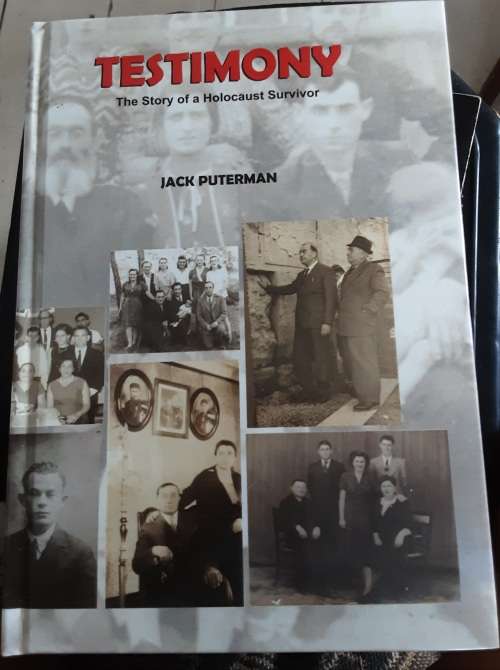 Testimony, The Story of A Holocaust Survivor by Jack Puterman **SIGNED COPY**