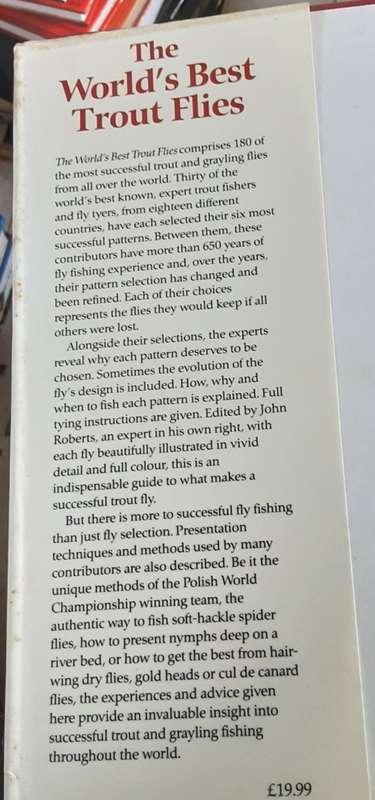 The World`s Best Trout Flies edited by John Roberts