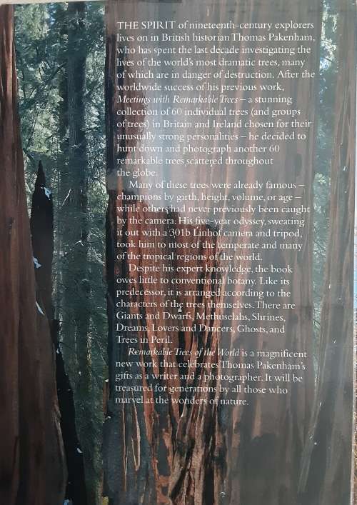 Remarkable Trees of the Worlds by Thomas Pakenham