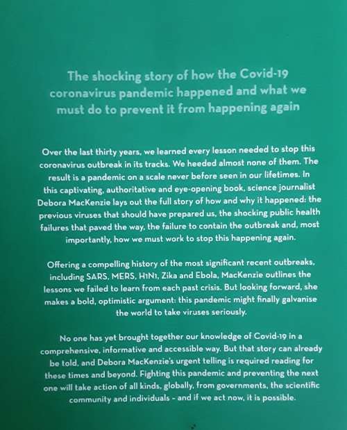 Covid-19 The Pandemic that never should have happened by Debora Mackenzie
