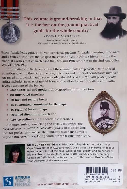 Field Guide to the Battlefields of South Africa by Nicki Von Der Hyde
