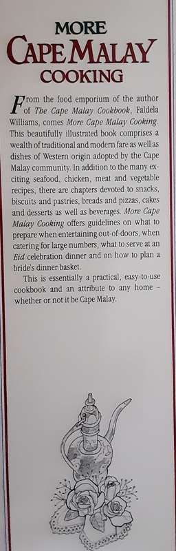 More Cape Malay Cooking by Faldela Williams