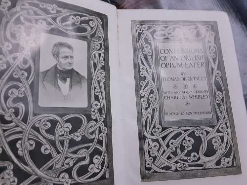 Confessions of an English Opium-Eater by Thomas De Quincey