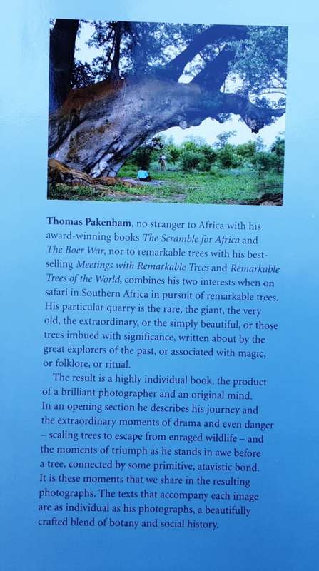 In Search of Remarkable Trees, On Safari in Southern Africa by Thomas Pakenham
