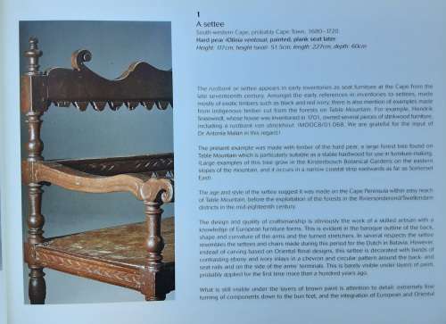 Cape Furniture 1680-1900 by Deon Viljoen and Pier Rabe