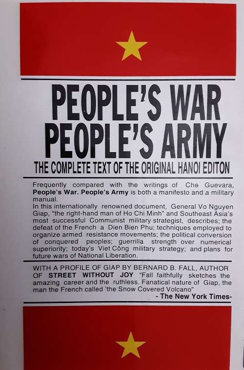People`s War People`s Army the Viet Cong Insurrection Manual by Vo Nguyen Giap