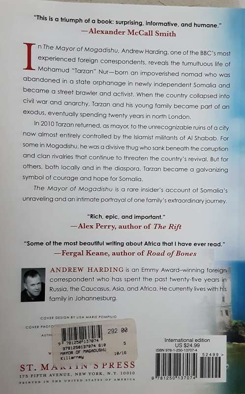 The Mayor of Mogadishu by Andrew Harding