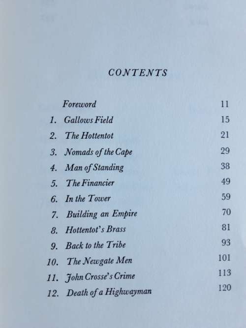 King of the Hottentots by John Cope