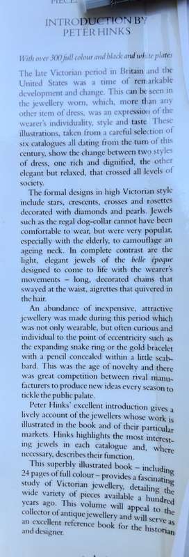 Victorian Jewellery A Complete Compendium of over four thousand pieces by Peter Hinks