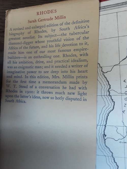 Rhodes by Sarah Getrude Millin new and revised edition