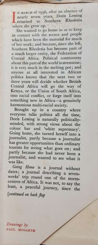 Going Home by Doris Lessing