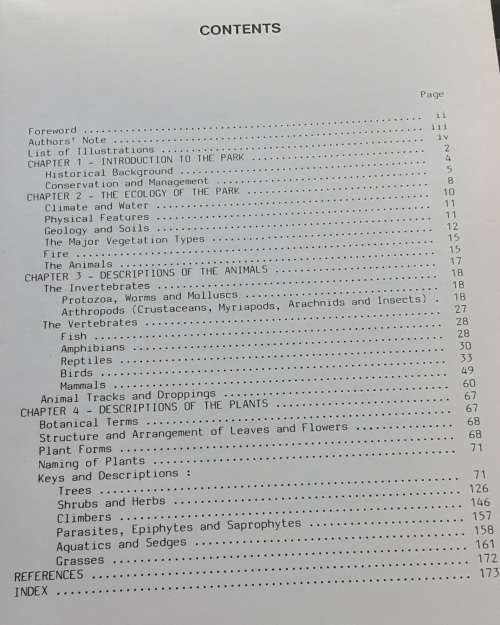 A Field Guide to Lengwe National Park by B Y Sherry and A J Ridgeway