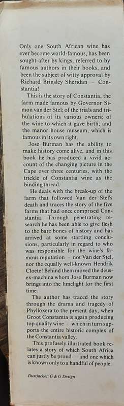 Wine of Constantia by Jose Burman