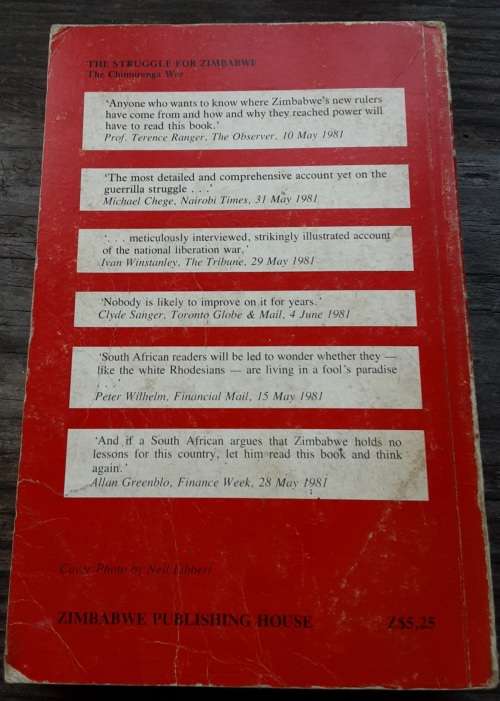 The Struggle for Zimbabwe, The Chimurenga War by David Martin and Phyllis Johnson