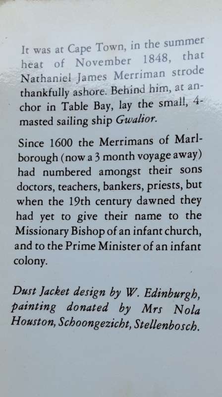 Merriman of Grahamstown by P M Whibley