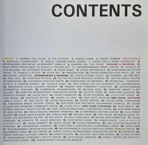 10 Years + 100 Buildings Architecture in a Democratic South Africa edited by Ora Joubert