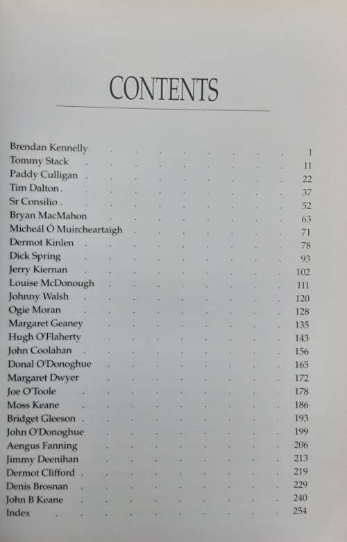 Voices of Kerry, Conversations with Men and Women of Kerry by Jimmy Woulfe