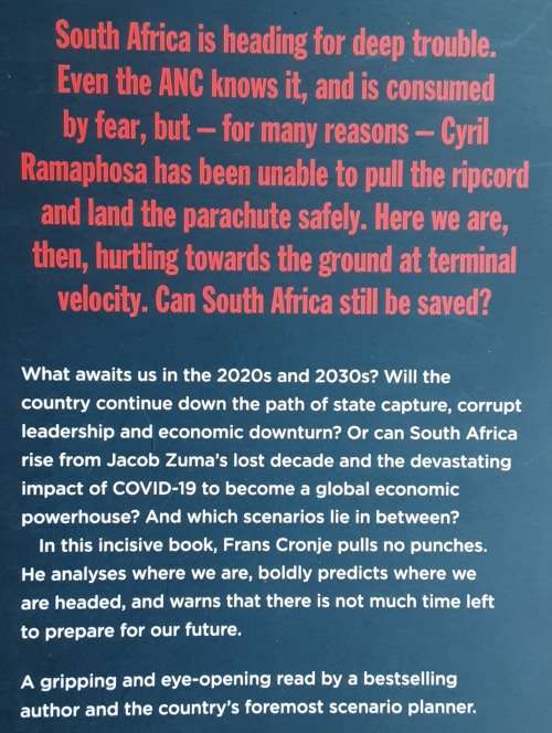 The Rise Or Fall of South Africa by Frans Cronje