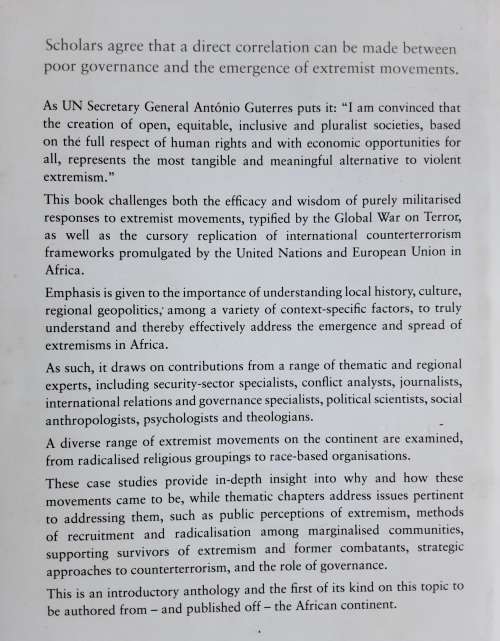 Extremism in Africa edited by Alain Tschudin etal