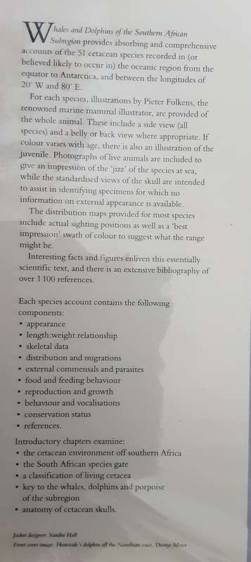 Whales and Dolphins of the Southern African Subregion by Peter B Best