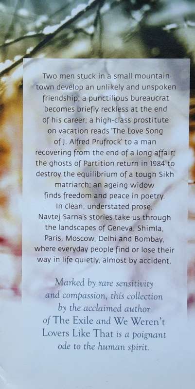 Winter Evening Stories by Navtej Sarna **SIGNED COPY**