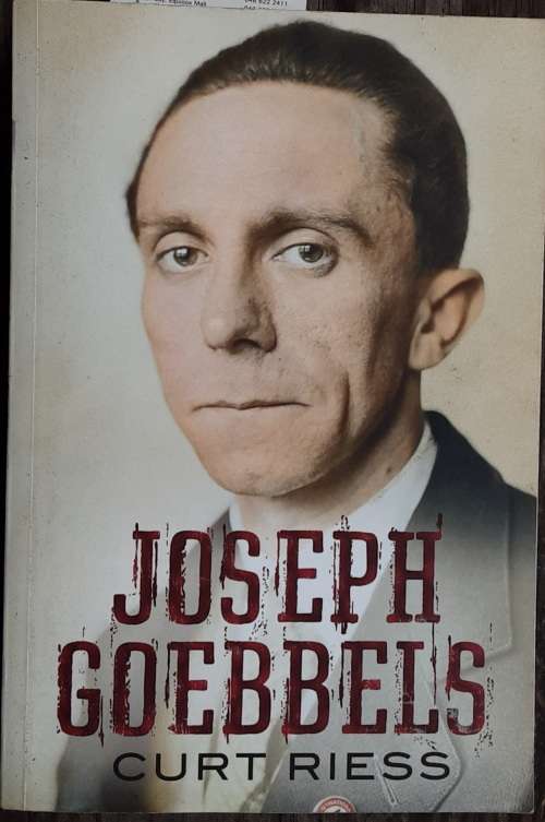 Joseph Goebbels by Curt Riess