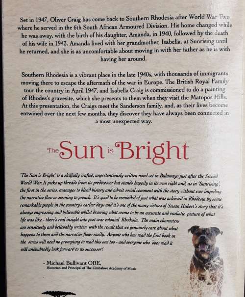 The Sun Rising Series 2 volumes, Sunrising and bTHe Sun is Bright by Susan Hubert