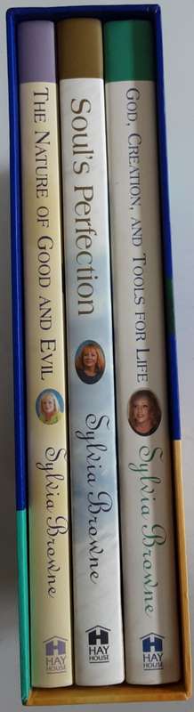 Sylvia Browne`s Journey of the Soul Series books 1, 2 & 3 in slipcase **As new**