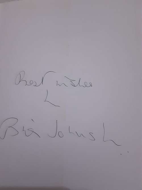 Brian Johnston, Forty-Five Summers, personal Memories from the Commentary Box **SIGNED COPY**