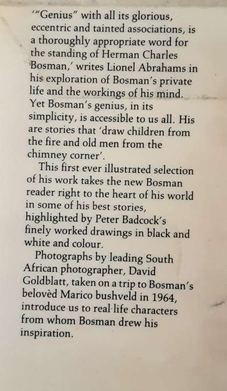 The Illustrated Bosman ***SIGNED by the illustrator Peter Badcock**