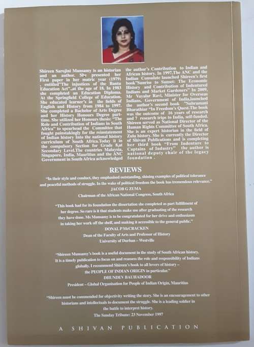 Commemorating 150 Years The Indian Legacy in South Africa Sunrise to Sunset by S Munsamy