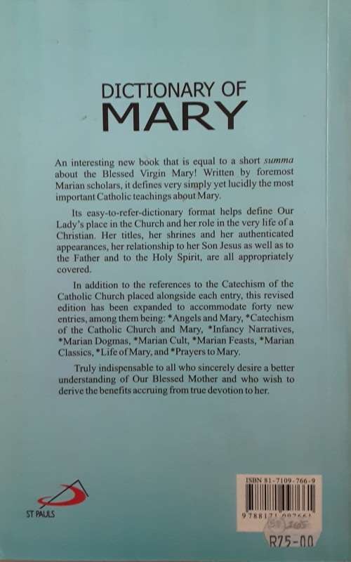 Dictionary of Mary, revised & Expanded Edition