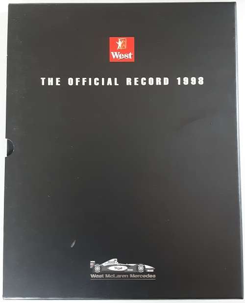 The Official Record 1998 West McLaren Mercedes, 1998 Formula One World Champions in Slipcase