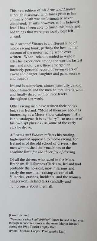 All Arms and Elbows Innes Ireland New Edition