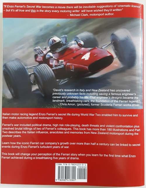 Enzo Ferrari`s Secret War by David Manton