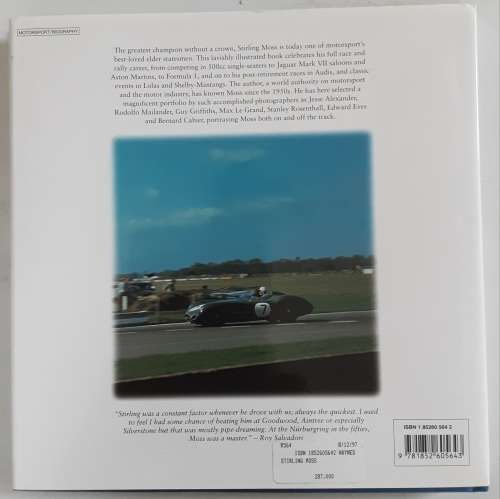 Stirling Moss, Racing with the Maestro by Karl Ludvigsen