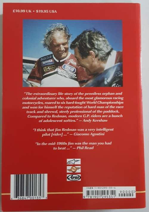 Jim Redman, Six Times World Motorcycle Champion, The Autobiography