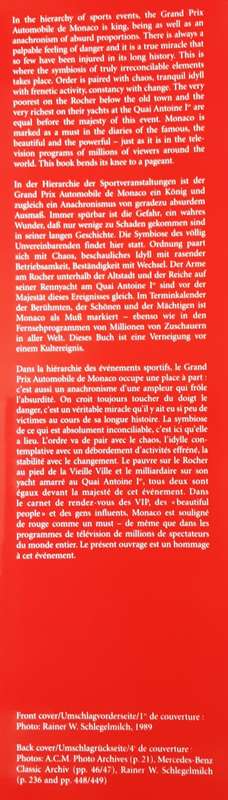 Grand Prix de Monaco by Rainer W Schlegelmilch