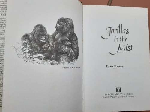Gorillas in the Mist by Dian Fossey  ****First Edition****