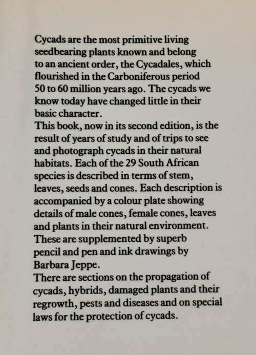 Cycads of South Africa by Cynthia Giddy