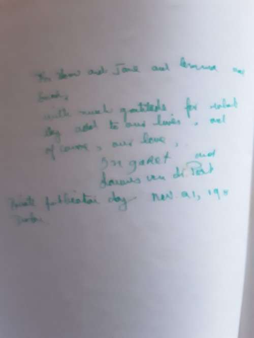 The Lost World of the Kalahari Illustrated Edition by Laurens Van Der Post **SIGNED by the author**