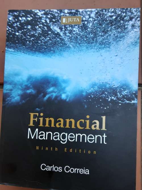 Financial Management ninth edition by Carlos Correia