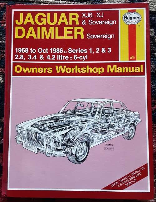 Jaguar, Daimler XJ6, XJ & Sovereign 1968 to 1986 Haynes Owners Workshop Manual 242