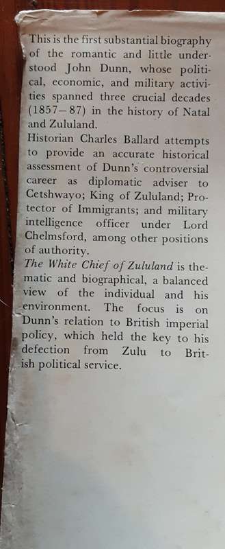 John Dunn The White Chief of Zululand by Charles Ballard