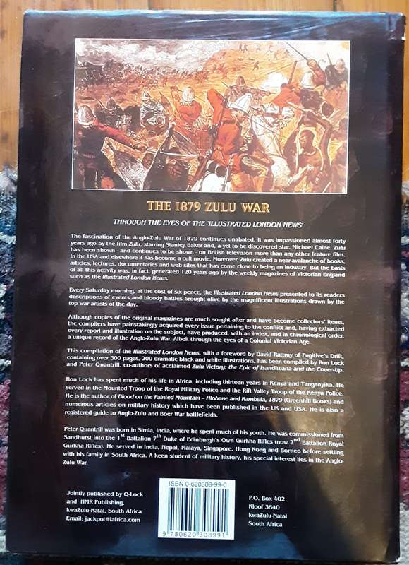The 1879 Zulu War by Ron Lock & Peter Quantrill ***Signed by Quantrill **