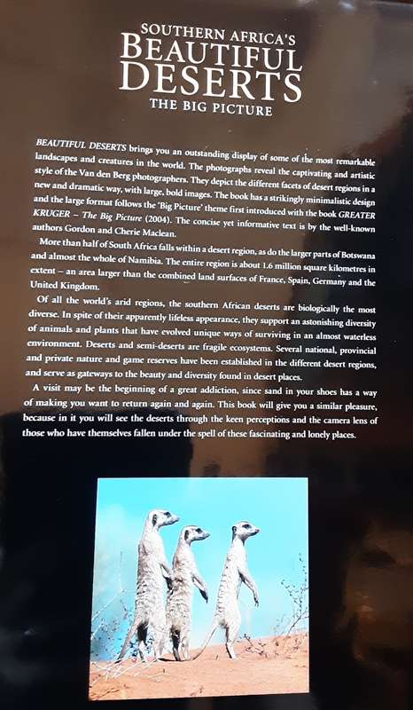 Southern Africa`s Beautiful Deserts The Big Picture, by Heinrich, Philip & Ingrid van den Berg **Sig