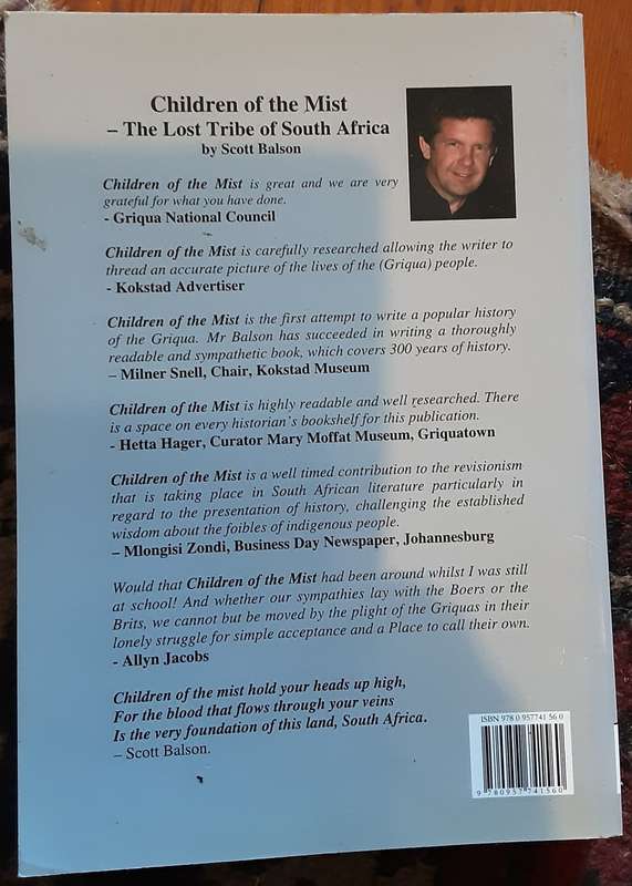 Children of the Mist, The Lost Tribe of South Africa by Scott Balson **scarce title **