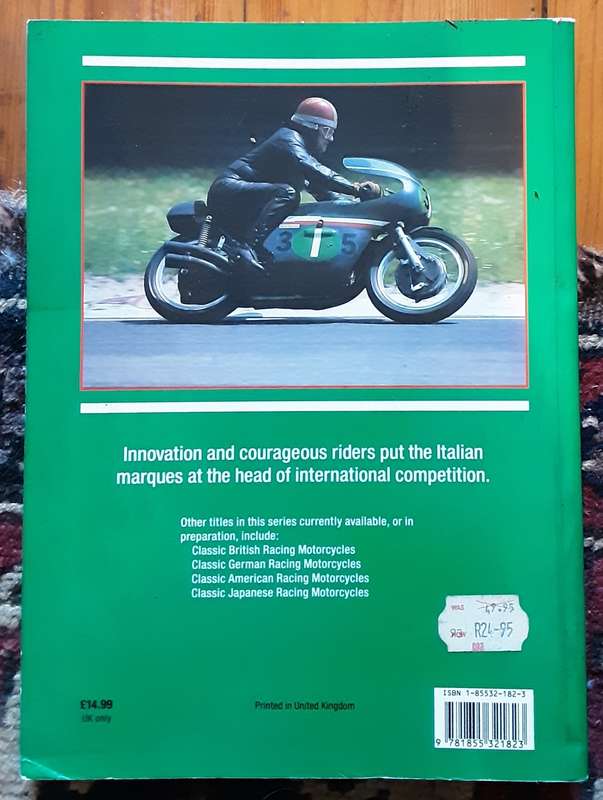 Classic Italian Racing Motorcycles by Mick Walker