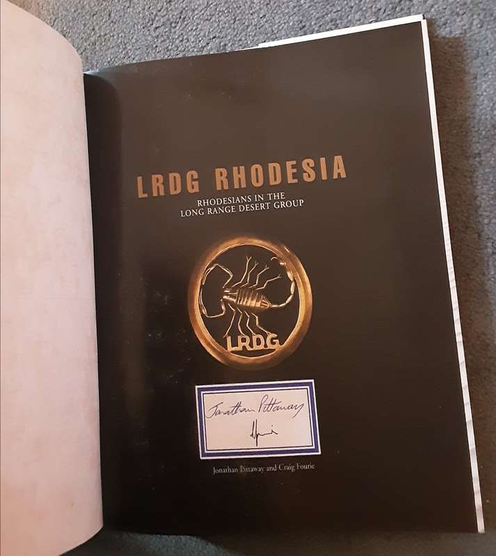 LRDG Rhodesia, Rhodesian in The Long Range Desert Group by Pittaway and Fourie