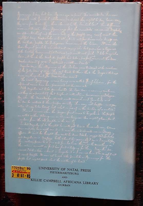 The James Stuart Archive , History of the Zulu Volumes 1,2,3 edited by Webb & Wright